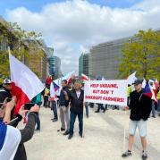 Międzynarodowy protest rolników w Brukseli, 23 maj 2023 r.